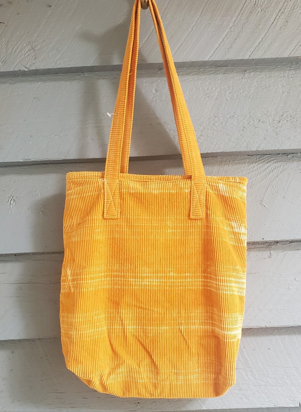 Urban Outfitters Yellow Corduroy Tote Bag - Picture 2 of 5